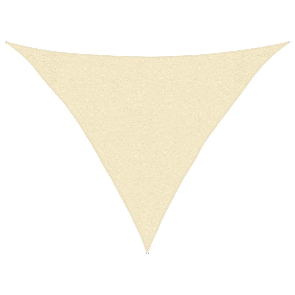 Vela Parasole 160 g/mÂ² Crema 3x3x4,2 m in HDPE
