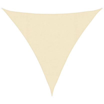 Vela Parasole 160 g/mÂ² Crema 4,5x4,5x4,5 m in HDPE