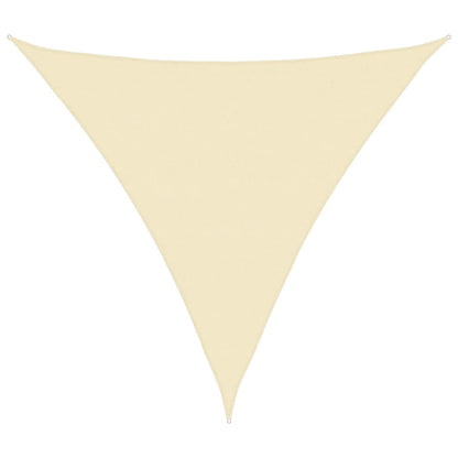 Vela Parasole 160 g/m² Crema 6x6x6 m in HDPE