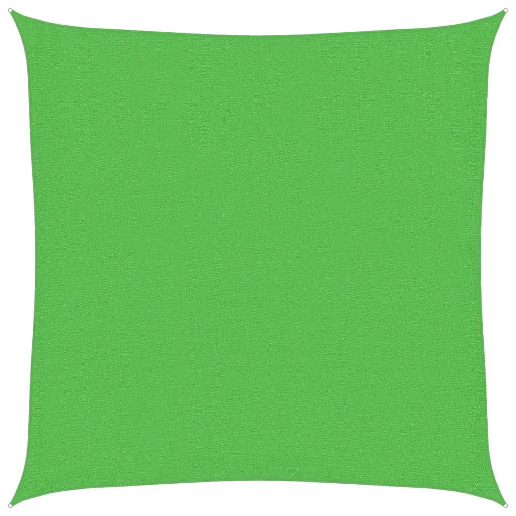 Vela Parasole 160 g/mÂ² Verde Chiaro 3x3 m in HDPE