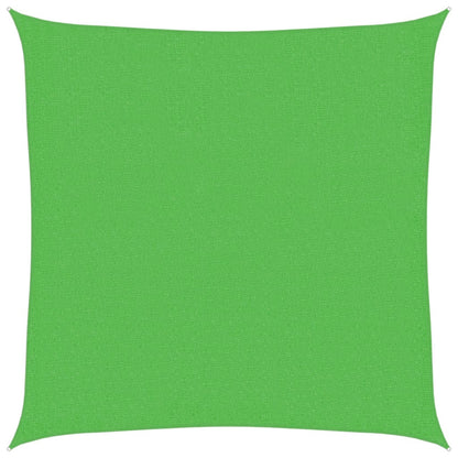 Vela Parasole 160 g/mÂ² Verde Chiaro 3,6x3,6 m in HDPE