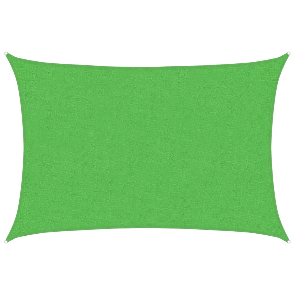 Vela Parasole 160 g/mÂ² Verde Chiaro 2x2,5 m in HDPE