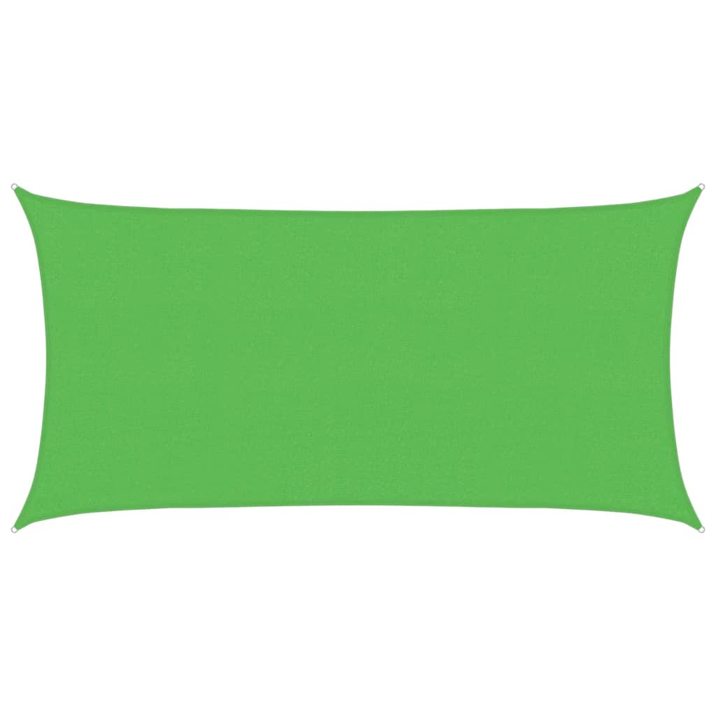 Vela Parasole 160 g/mÂ² Verde Chiaro 2,5x4,5 m in HDPE