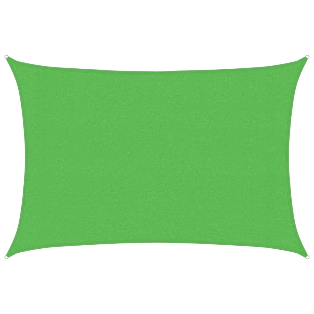 Vela Parasole 160 g/mÂ² Verde Chiaro 3x5 m in HDPE