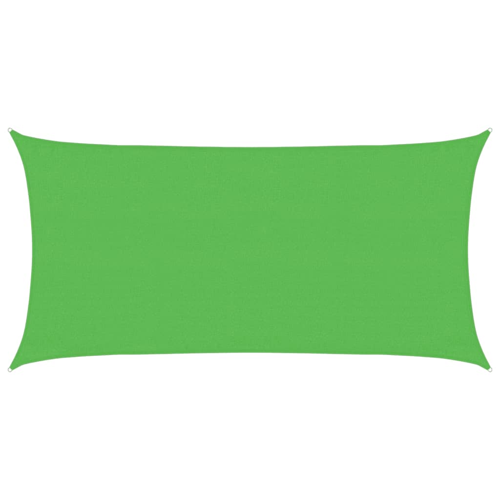 Vela Parasole 160 g/mÂ² Verde Chiaro 3x6 m in HDPE