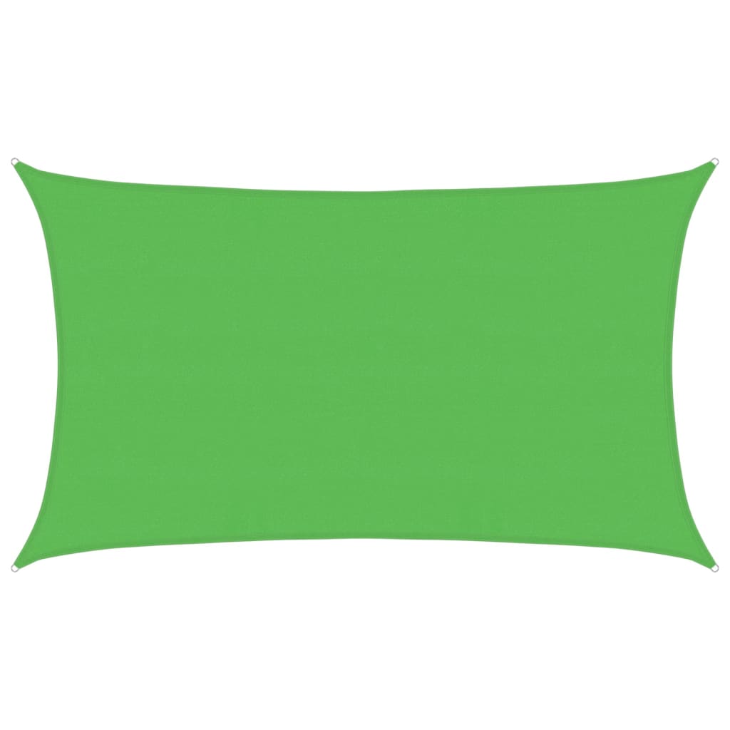 Vela Parasole 160 g/m² Verde Chiaro 5x8 m in HDPE