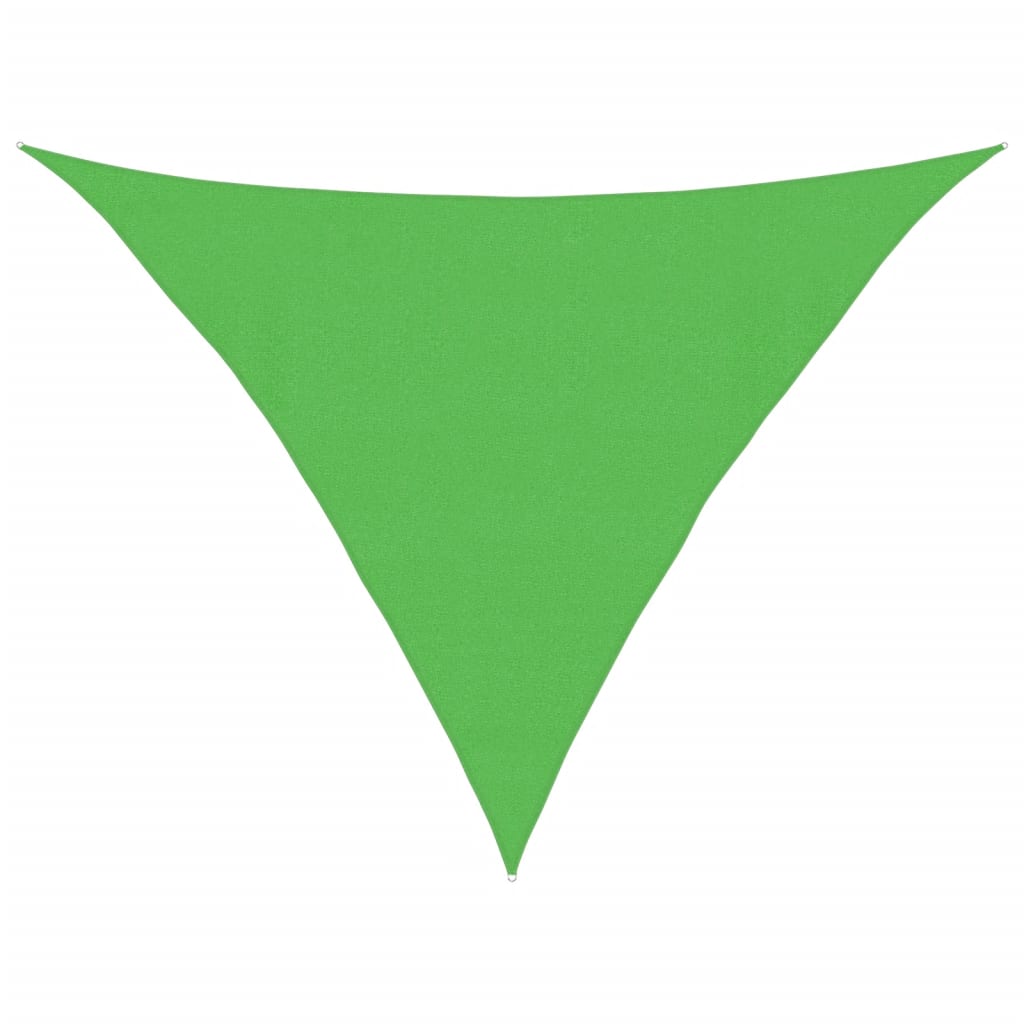 Vela Parasole 160 g/mÂ² Verde Chiaro 4x4x5,8 m in HDPE