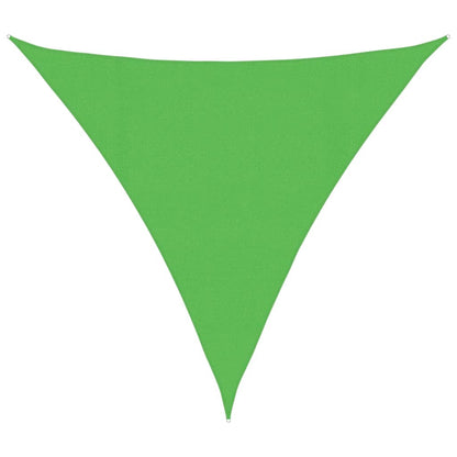 Vela Parasole 160 g/mÂ² Verde Chiaro 4,5x4,5x4,5 m in HDPE