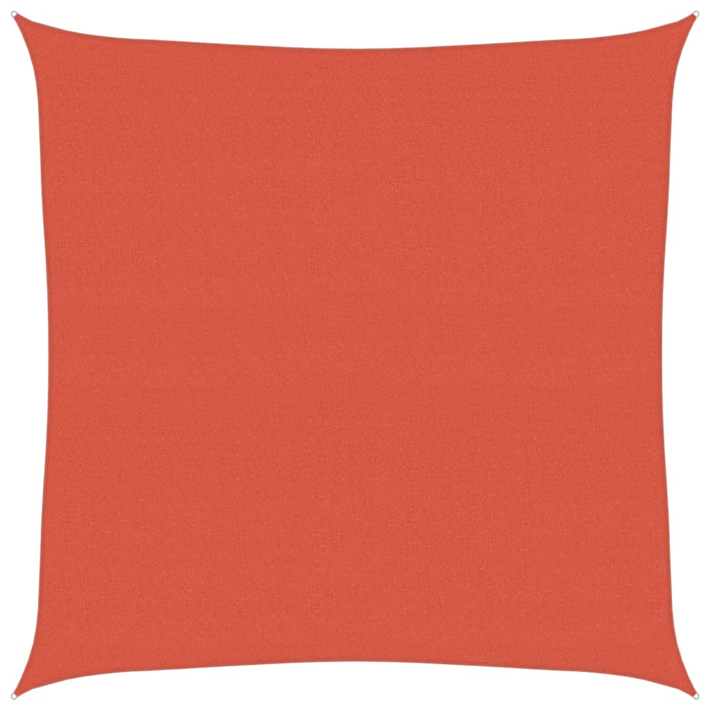 Vela Parasole 160 g/mÂ² Terracotta 7x7 m in HDPE