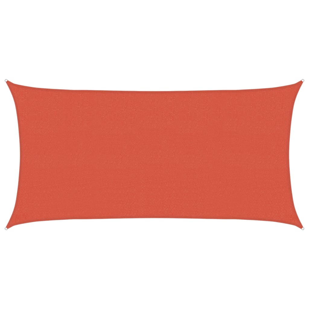 Vela Parasole 160 g/m² Terracotta 2x4 m in HDPE