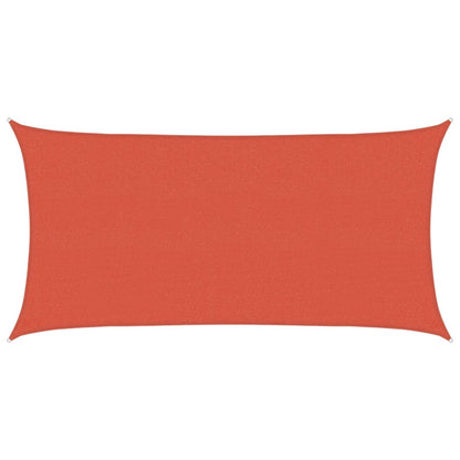 Vela Parasole 160 g/m² Terracotta 2x4 m in HDPE