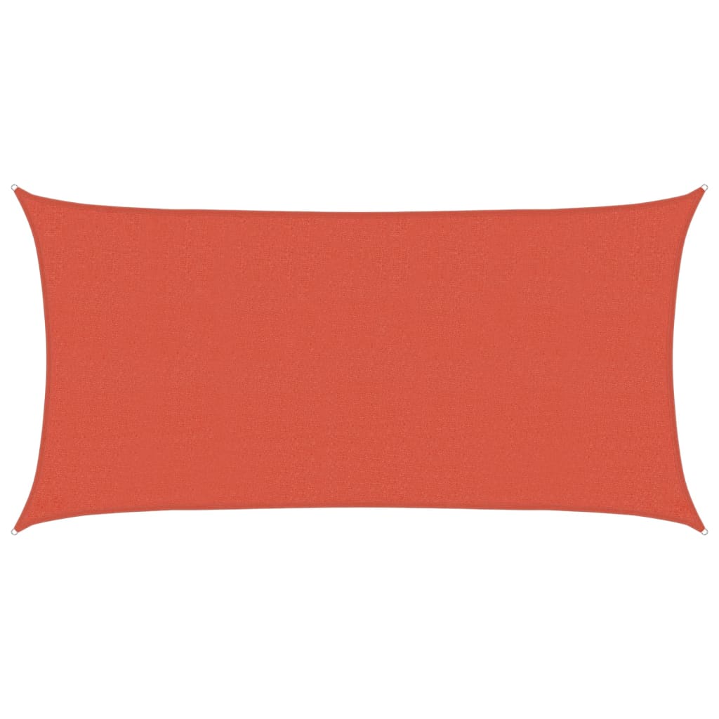 Vela Parasole 160 g/mÂ² Terracotta 2,5x4,5 m in HDPE