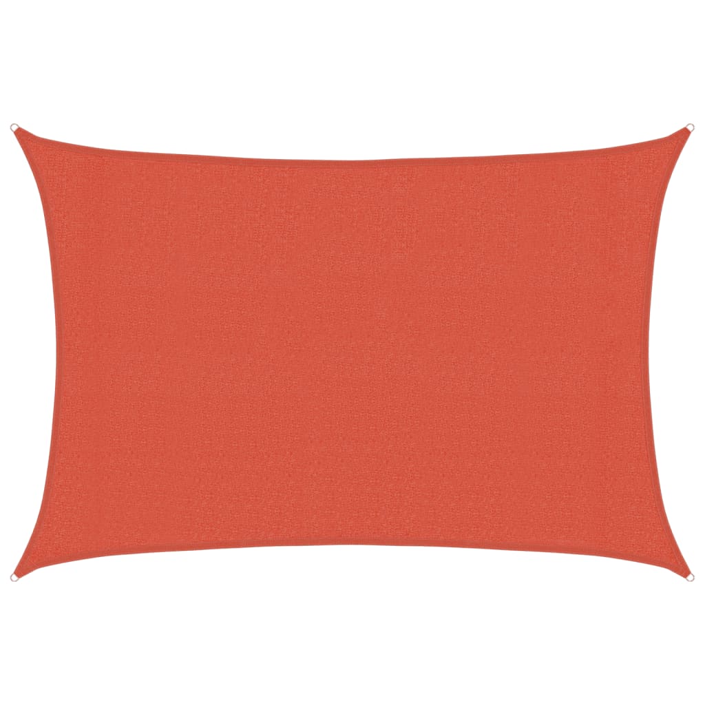 Vela Parasole 160 g/m² Terracotta 3x4,5 m in HDPE