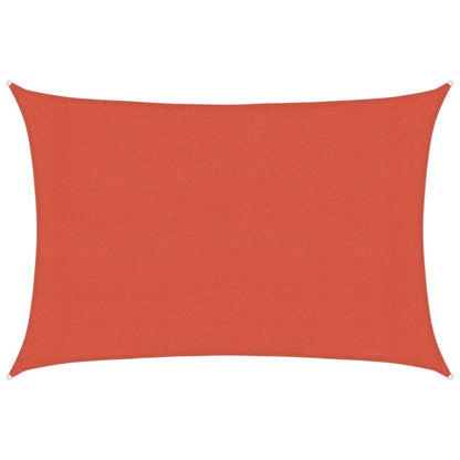 Vela Parasole 160 g/m² Terracotta 3x4,5 m in HDPE