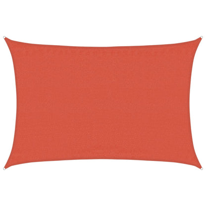 Vela Parasole 160 g/mÂ² Rettangolare Terracotta 3,5x5 m HDPE