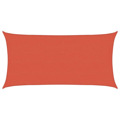 Vela Parasole 160 g/mÂ² Terracotta 4x7 m in HDPE