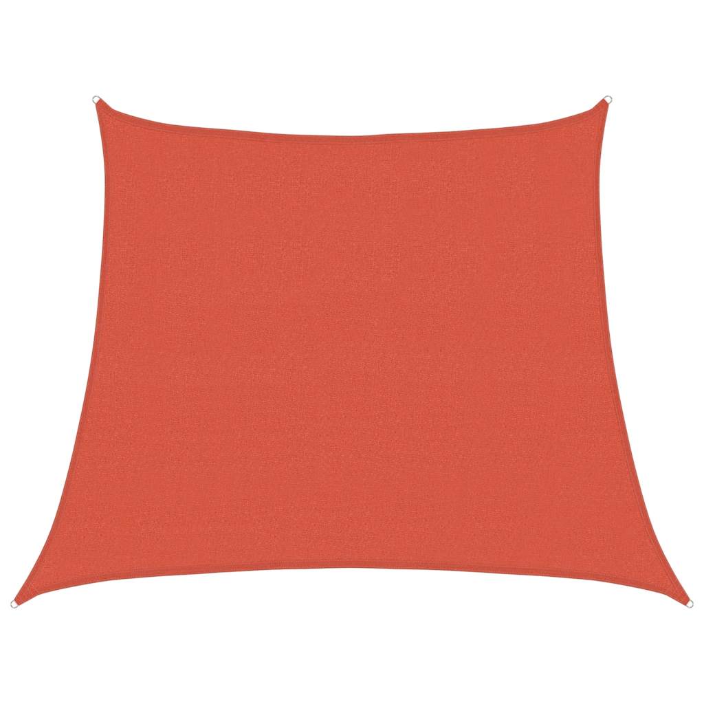 Vela Parasole 160 g/mÃ‚Â² Trapezio Terracotta 3/4x3 m in HDPE