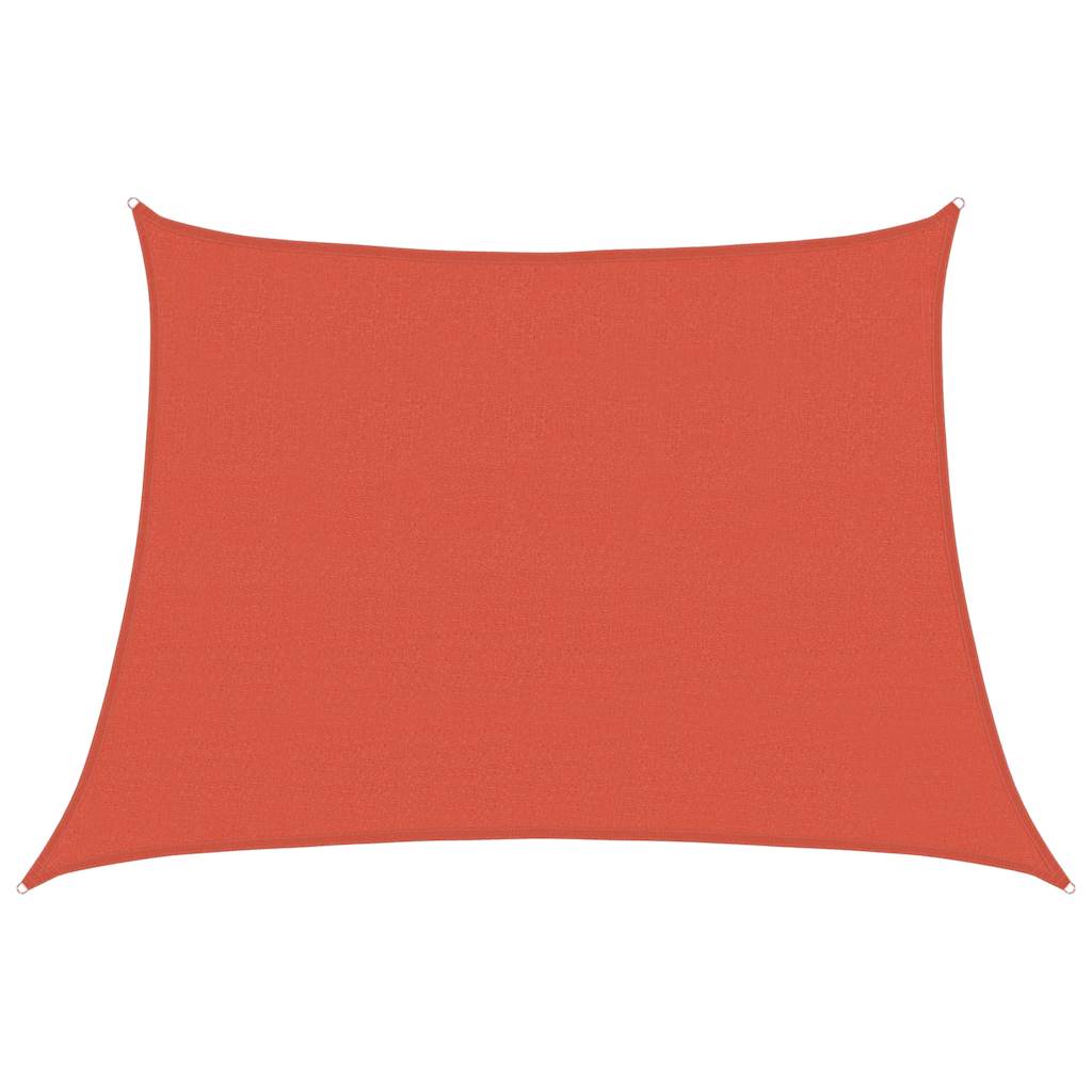 Vela Parasole 160 g/mÂ² Trapezio Terracotta 4/5x3 m in HDPE