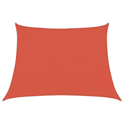 Vela Parasole 160 g/mÂ² Trapezio Terracotta 4/5x3 m in HDPE