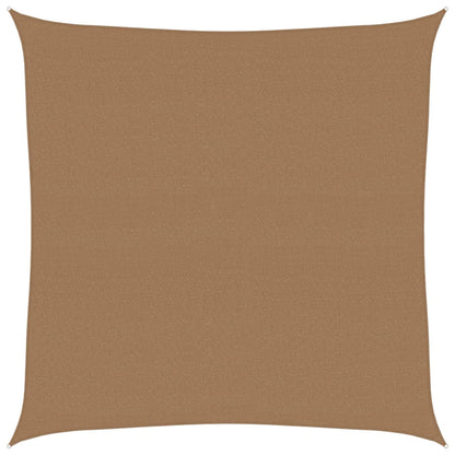 Vela Parasole 160 g/mÂ² Tortora 4,5x4,5 m in HDPE