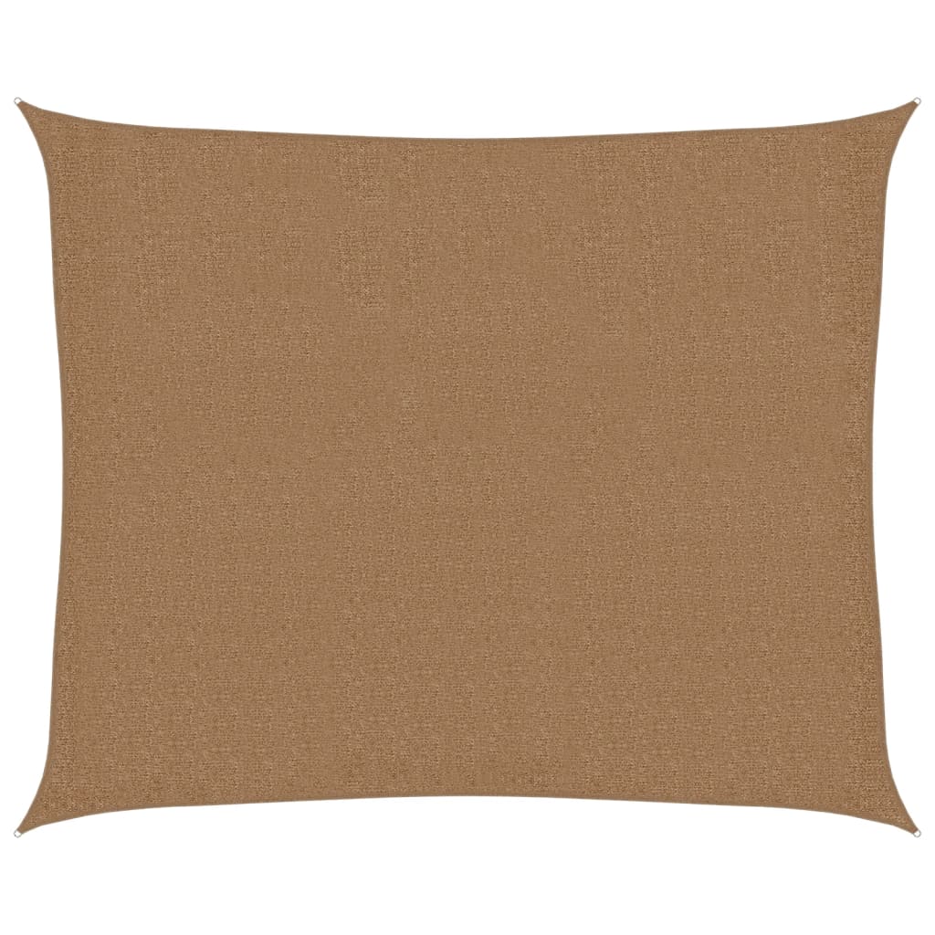 Vela Parasole 160 g/mÂ² Tortora 2,5x3 m in HDPE