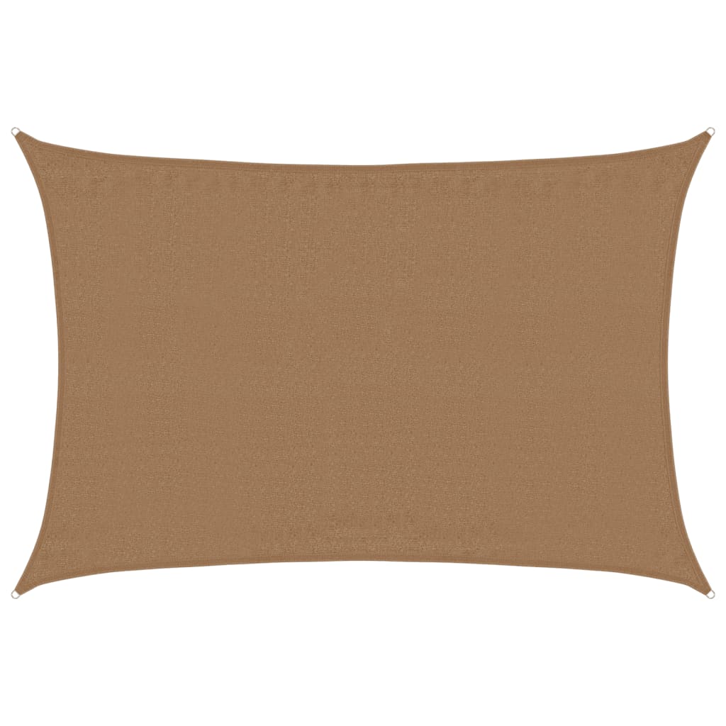 Vela Parasole 160 g/mÂ² Grigio Talpa 3,5x4,5 m in HDPE