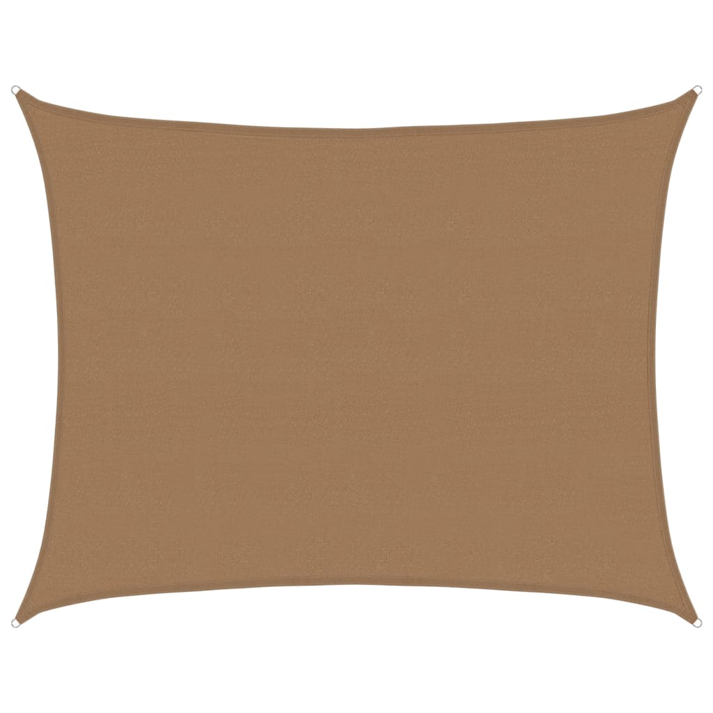 Vela Parasole 160 g/mÂ² Tortora 6x7 m in HDPE