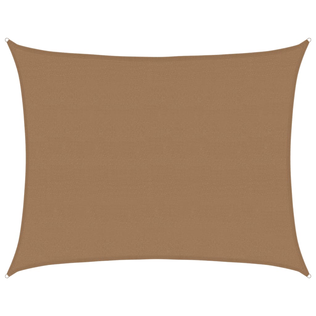 Vela Parasole 160 g/mÂ² Tortora 6x8 m in HDPE