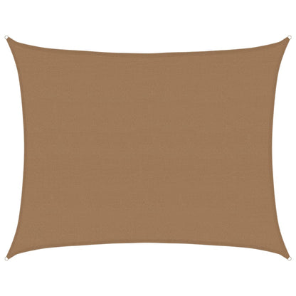 Vela Parasole 160 g/mÂ² Tortora 6x8 m in HDPE