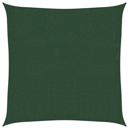 Vela Parasole 160 g/mÂ² Verde Scuro 2,5x2,5 m in HDPE