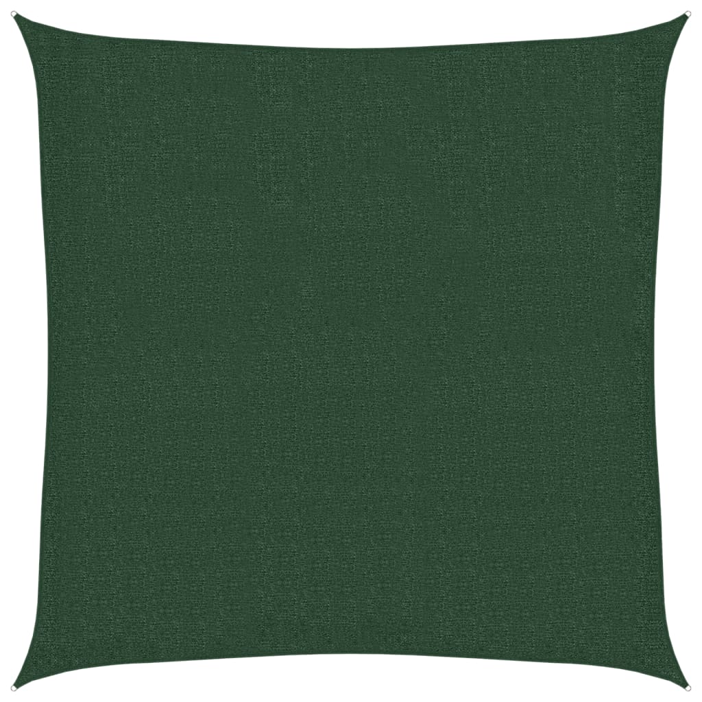 Vela Parasole 160 g/mÂ² Verde Scuro 3x3 m in HDPE