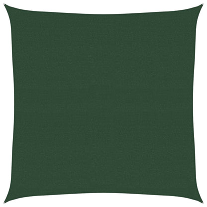 Vela Parasole 160 g/m² Verde Scuro 7x7 m in HDPE