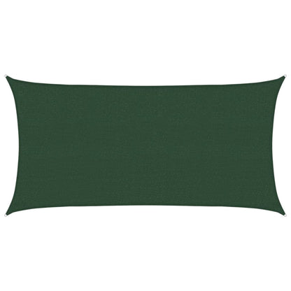 Vela Parasole 160 g/m² Verde Scuro 2x4 m in HDPE