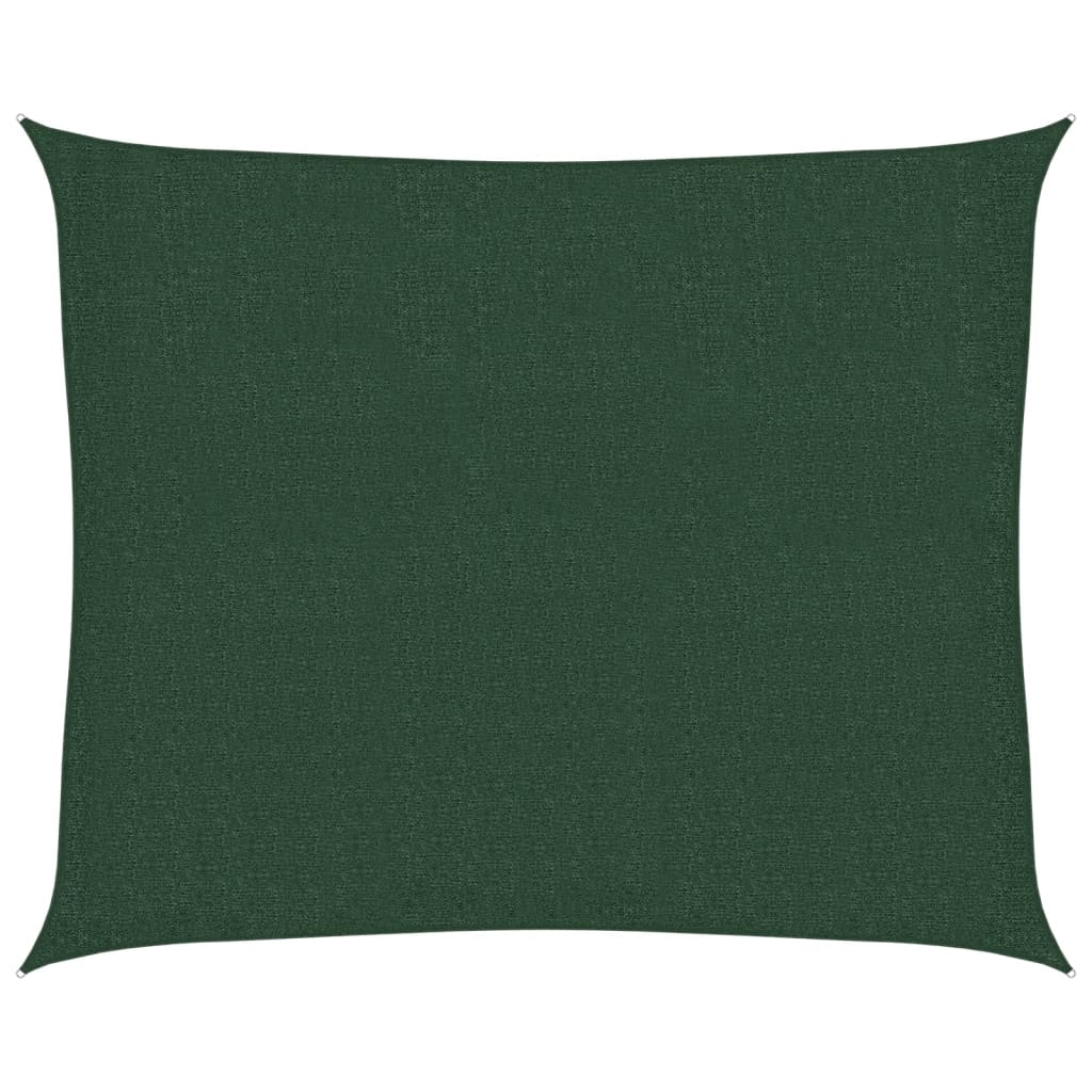 Vela Parasole 160 g/mÂ² Verde Scuro 2,5x3 m in HDPE