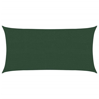 Vela Parasole 160 g/m² Verde Scuro 2,5x4,5 m in HDPE