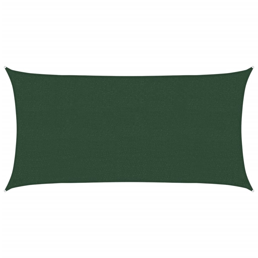Vela Parasole 160 g/mÂ² Verde Scuro 2,5x5 m in HDPE