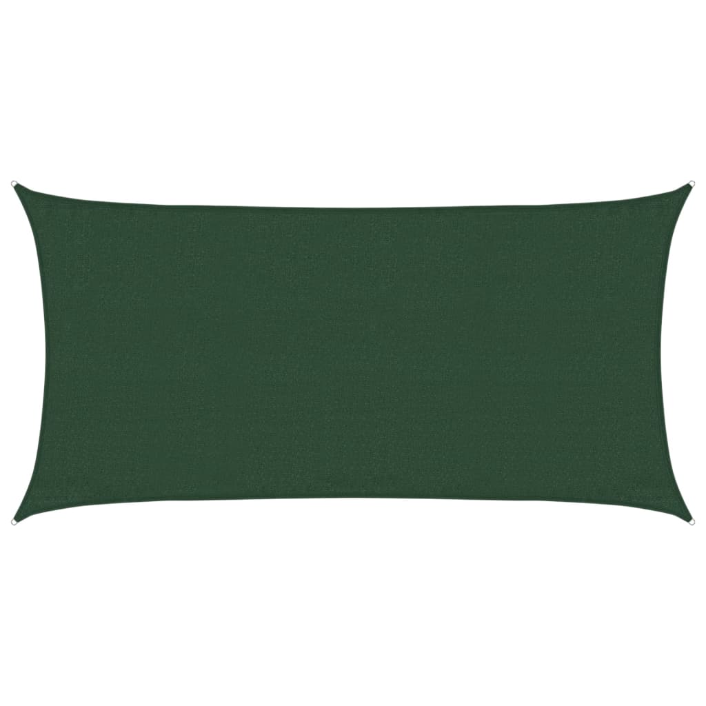 Vela Parasole 160 g/mÂ² Verde Scuro 3x6 m in HDPE