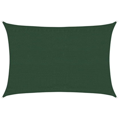 Vela Parasole 160 g/mÂ² Verde Scuro 3,5x4,5 m in HDPE