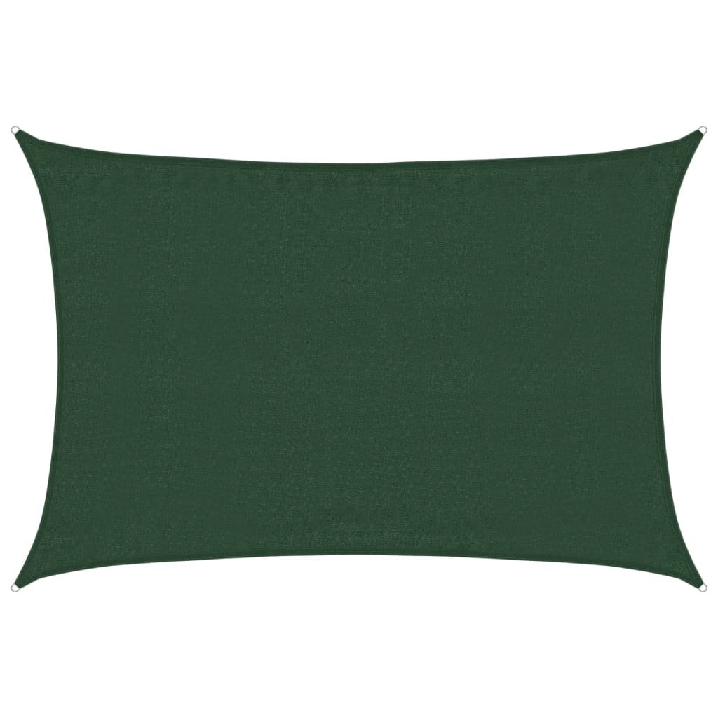 Vela Parasole 160 g/mÂ² Verde Scuro 3,5x5 m in HDPE