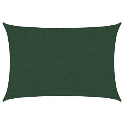 Vela Parasole 160 g/mÂ² Verde Scuro 3,5x5 m in HDPE