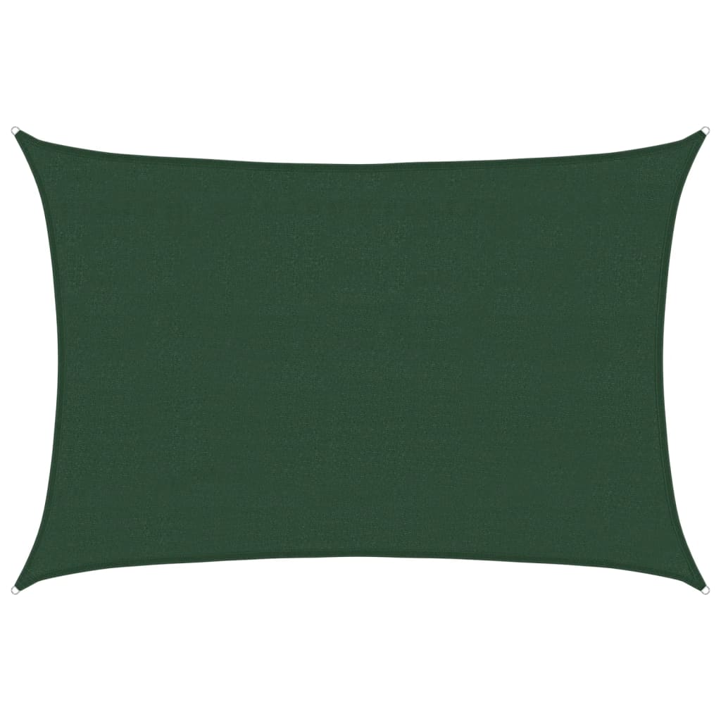Vela Parasole 160 g/mÂ² Verde Scuro 4x5 m in HDPE