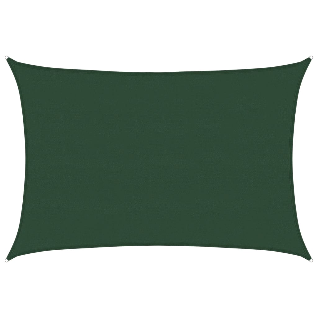 Vela Parasole 160 g/mÂ² Verde Scuro 5x7 m in HDPE