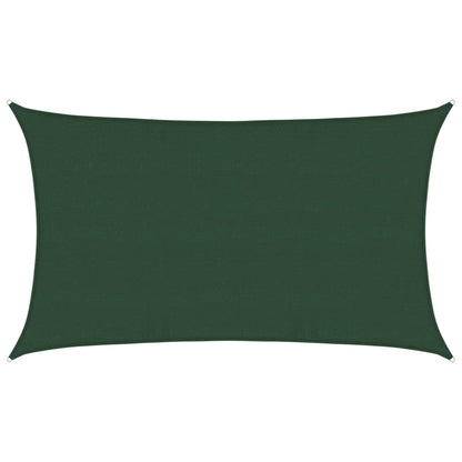 Vela Parasole 160 g/m² Verde Scuro 5x8 m in HDPE