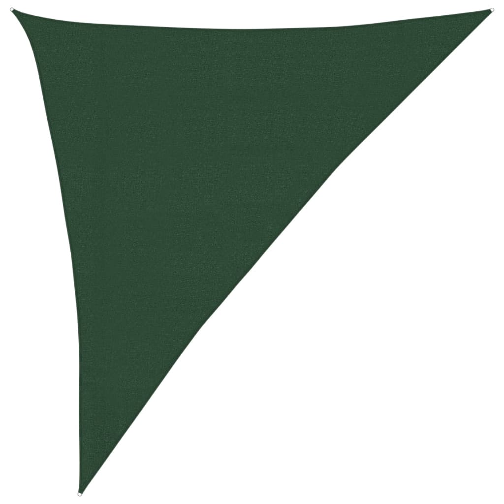 Vela Parasole 160 g/mÂ² Verde Scuro 3x4x5 m in HDPE