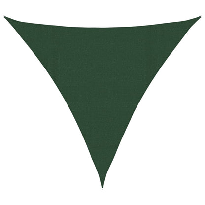 Vela Parasole 160 g/mÂ² Verde Scuro 4,5x4,5x4,5 m in HDPE
