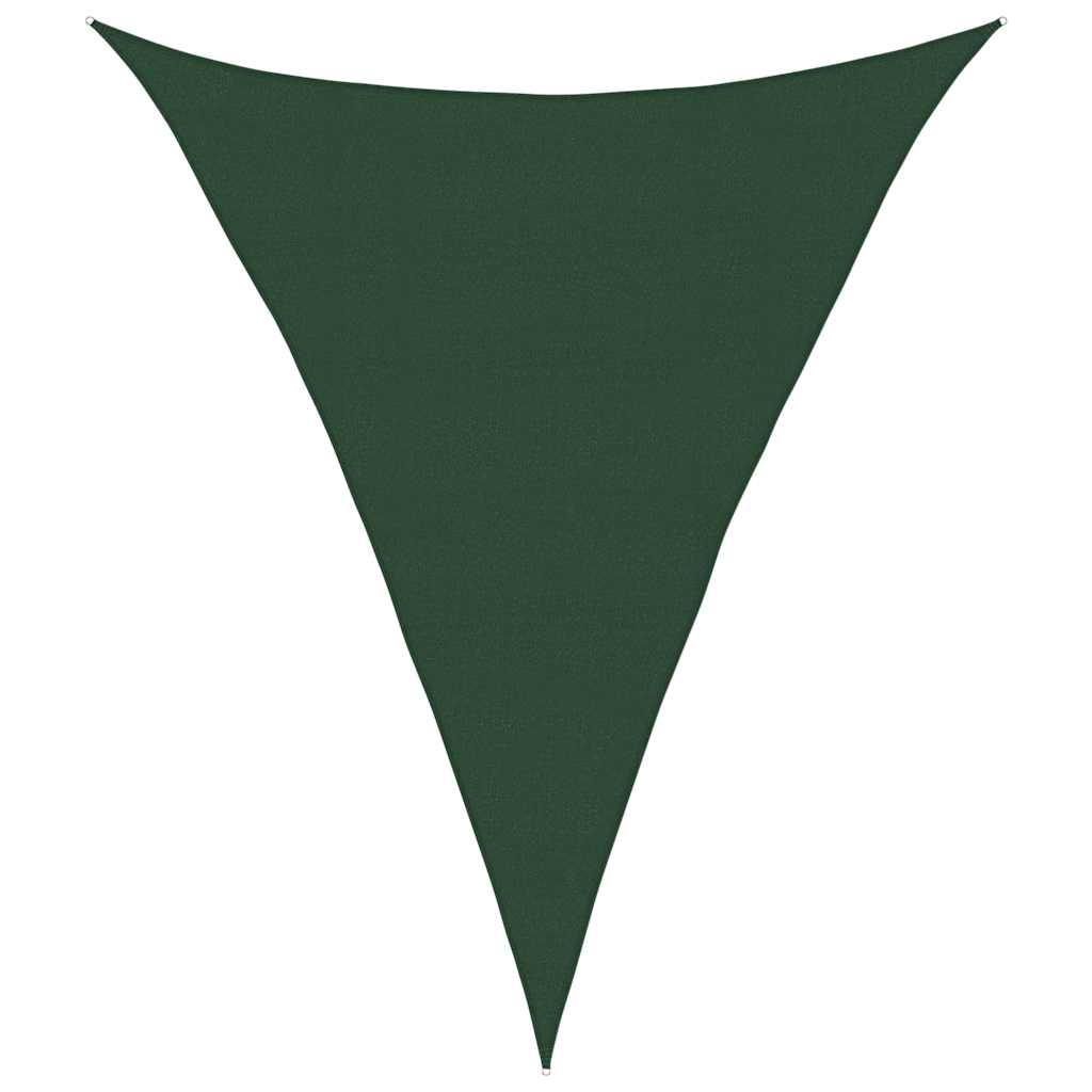 Vela Parasole 160 g/mÂ² Verde Scuro 5x7x7 m in HDPE