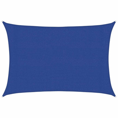 Vela Parasole 160 g/mÂ² Rettangolare Blu 3x4,5 m in HDPE