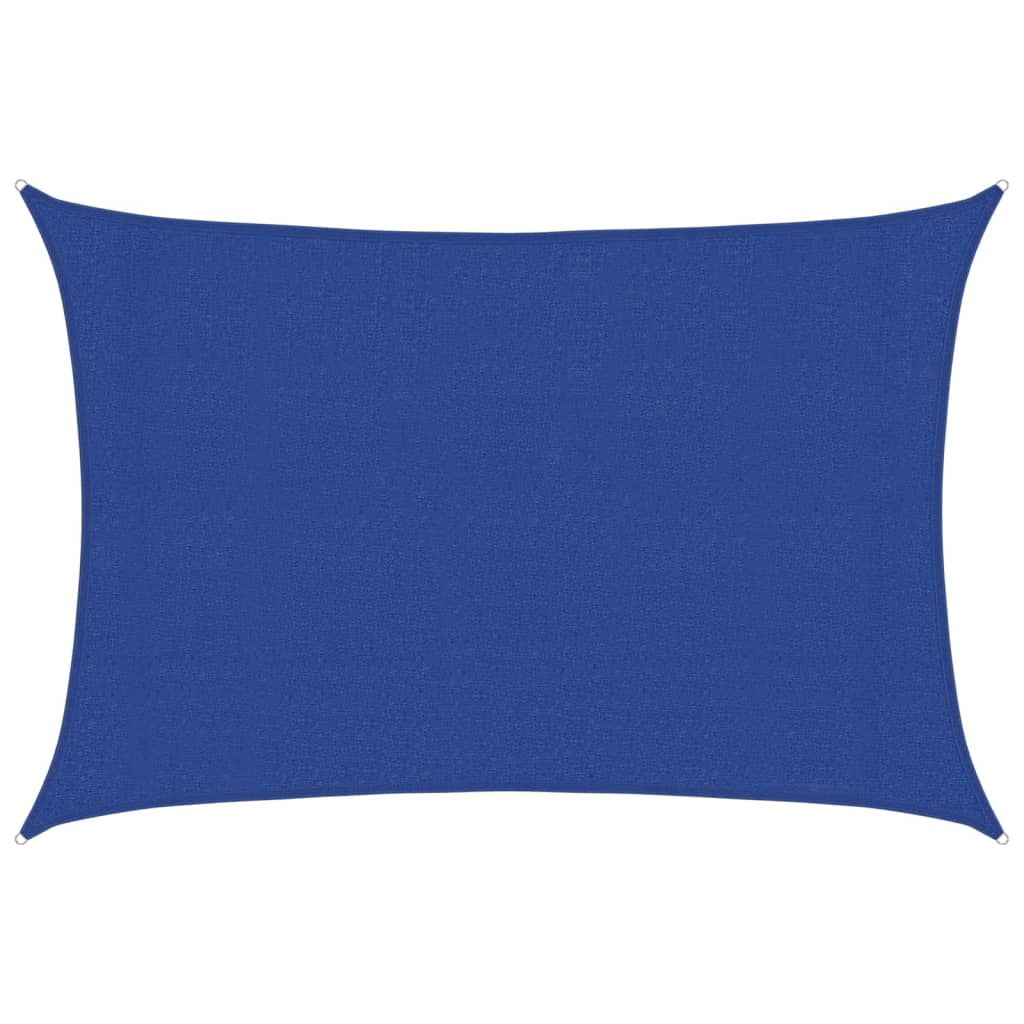 Vela Parasole 160 g/mÂ² Rettangolare Blu 3x5 m in HDPE