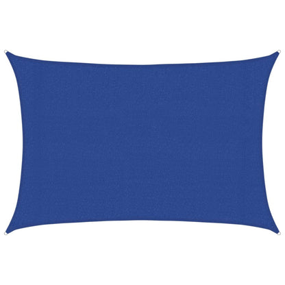 Vela Parasole 160 g/mÂ² Rettangolare Blu 3x5 m in HDPE