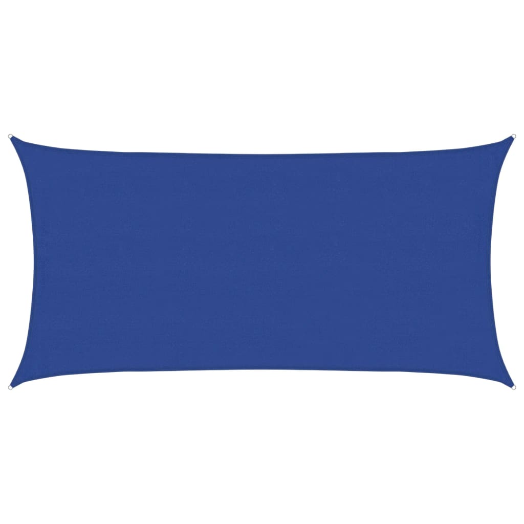 Vela Parasole 160 g/mÂ² Rettangolare Blu 4x7 m in HDPE